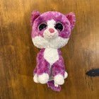 2017 Ty Baby Beanie Boo Medium 9    Charlotte Pink Purple Kitty Cat Claires No Tag