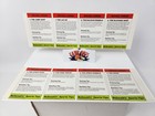 1990 Mcdonald s Michael Jordan s Best Moves 8 Card Uncut Panel Complete Set