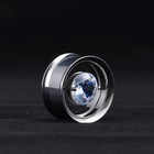 Cooear 1 Pair Stainless Steel Tunnels Gem Ear Plugs Eyelet Gauges For Ears Sc   