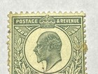 Great Britain Stamp Scott 130  1902  2p  Edward Vii  Yellow Green Carmine Used