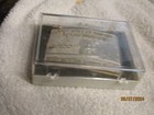 Vintage Union Pacific Railroad 1987 Safety Award Texas Division Belt Buckle Nos