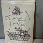 Vintage Hallmark Birth Announcements  Baby Girl
