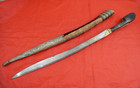 Antique Turkish Ottoman Yataghan Sword Gold Islamic Calligraphy   Silver Dagger