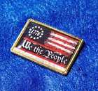Patriotic Constitution Lapel Pin - Hat Pin - 1776 - Usa - Patriot