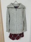 Japanese School Uniform Set East Boy Cardigan Plaid Skirt Size M Harajuku Kawaii