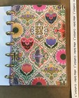 New  Happy Planner 2025    folk   Flora    Mini Horizontal Layout 12 Month Planner