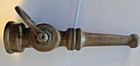 Antique Brass Firefighting Hose Nozzle  Colt
