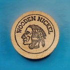 Vintage Wooden Nickel Circle E Saddle Western Wear Victoria Bc Canada Token