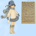 V4me2 Outlet 1920s  Ladies Home Journal 3365 Child   s Coat Pattern Uncut Cute