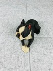 Vtg 1985 Sandicast Boston Terrier Dog Figurine 185 Sandra Brue Signed Sculpture