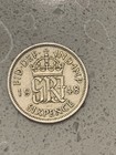 1948 Great Britain 6 Pence - Very Nice Rare Collector Coin 