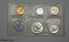 1956 Proof Set Us Mint Silver Coin Lot Original Envelope