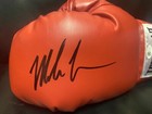 Righty Mike Tyson Signed Everlast Red Boxing Glove Autograph Auto Jsa Certified