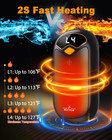 Hand Warmers Rechargeable - Electric Hand Warmer Rechargeable 2 Pack  Led Displa