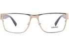Versace Ve1274 1002 Eyeglasses Frame Men s Gold Full Rim Rectangle Shape 57mm
