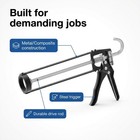 107 Series Manual Caulking Gun 10 Oz Cartridge Dispenser 71 Thrust Ratio Lightw