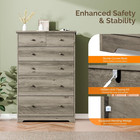 Dresser For Bedroom With 6 Drawers Tall Wood Chest Of Drawers 6 Drawer Dresser