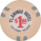 Flamingo Casino Las Vegas Nevada  1 Chip 1964