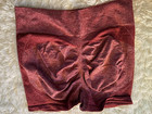 Women s Burgundy Hot Shorts  Size Xl  Gently Used  Super Soft  Comfy   Stretchy 