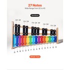 Uimoso 27-note Glockenspiel Xylophone With Vibrant Keys For Percussion Practice