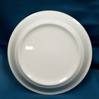 Vtg  11  Stoneware Lemon Meringue Crimped Crust Pie Recipe Plate Dish Pan