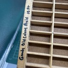 Hamilton Wood Printers Drawer Letterpress Tray Typeset Shadowbox 21 5    X 16 5   