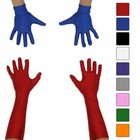 Choose Color Unisex Superhero Long Costume Halloween Cosplay Accessory Gloves