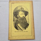 Vintage 1989 Jesse James Western Desperado Book Triton Press 1883 Reprint Outlaw