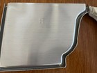 Gutter End Cap 6 Inch Aluminum K Style White- A Pair Of Left And Right