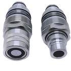 Flat Face Coupler Kit For Kubota Svl75c Svl90c Svl75-2 Svl90-2 Svl90-2c