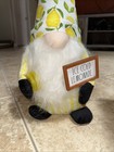 Rae Dunn 23 25    Lemonade Gnome Plush With Weighted Base 2022 Design Styles
