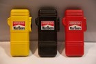 Marlboro Locking Flip Top Refillable Butane Lighters Lot Of 3 New Old Stock