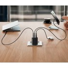 Anker 3-port 67w Gan Wall Charger - Black