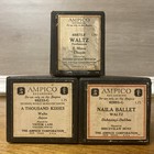 Ampico Lot Of Three Waltz Rolls 66233-g 68871-f 62693-g Original Rolls