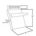 Hogebuilt 30 Inch 430 Stainless Quarter Fender Set Triangle Arm Hodgebuilt M130