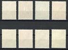 Serbia 1941 Occupation Postage Dues Scott  2nj1-2nj8 Mint Xf Og Hinged Scarce     