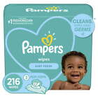 Pampers Baby Fresh Baby Wipes 3x Flip-top Packs 216 Wipes New