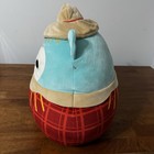 Squishmallows Winston The Scarecrow Owl 16  Stuffed Animal Plush