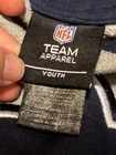 Dallas Cowboys Youth Med  Hoodie Gray Nfl Team Apparel Sweatshirt