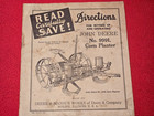 1941 Directions Set Up   Operating John Deere No  999l Corn Planter   Parts List