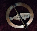 Field   Stream Copper Fishing Honor Badge Vtg Award Pin 12 Lb 6oz Bluefish