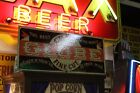 Rare Chew Globe Fine Cut Tobacco Dealer Porcelain Metal Sign Walker Detroit Pipe