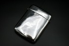 Victorian Sterling Silver Card Case Vesta Shape 1886