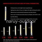 50 100pcs Fishing Night Fluorescent Light Float Glow Stick Light Sticks