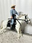 Vtg 1973  Gabrielle The Lone Ranger  Tonto   Horse    silver      Fully Dressed Euc