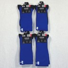 Under Armour Ua Soccer Cushioned Over The Calf Socks 4 Pairs Mens 8 5-13 Blue