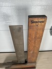 Vintage Starrett No  20 18  Precision Machinist Square
