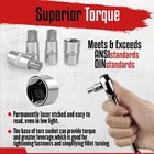 Master Torx Bit Socket And External Torx Socket Set  60-piece