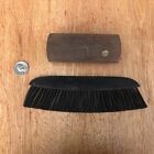 Vtg Brush Lot Sterilized Lactona 501 Usa 1910 Travelers Real Ebony France C4