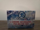 2017 Bowman Chrome Baseball Master Hobby Box Sealed   Judge  Bellinger  Bregman 